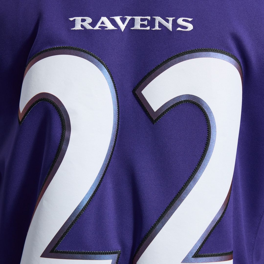 Derrick Henry Baltimore Ravens Nike Vapor F.U.S.E. Stitched Limited Official Jersey - White