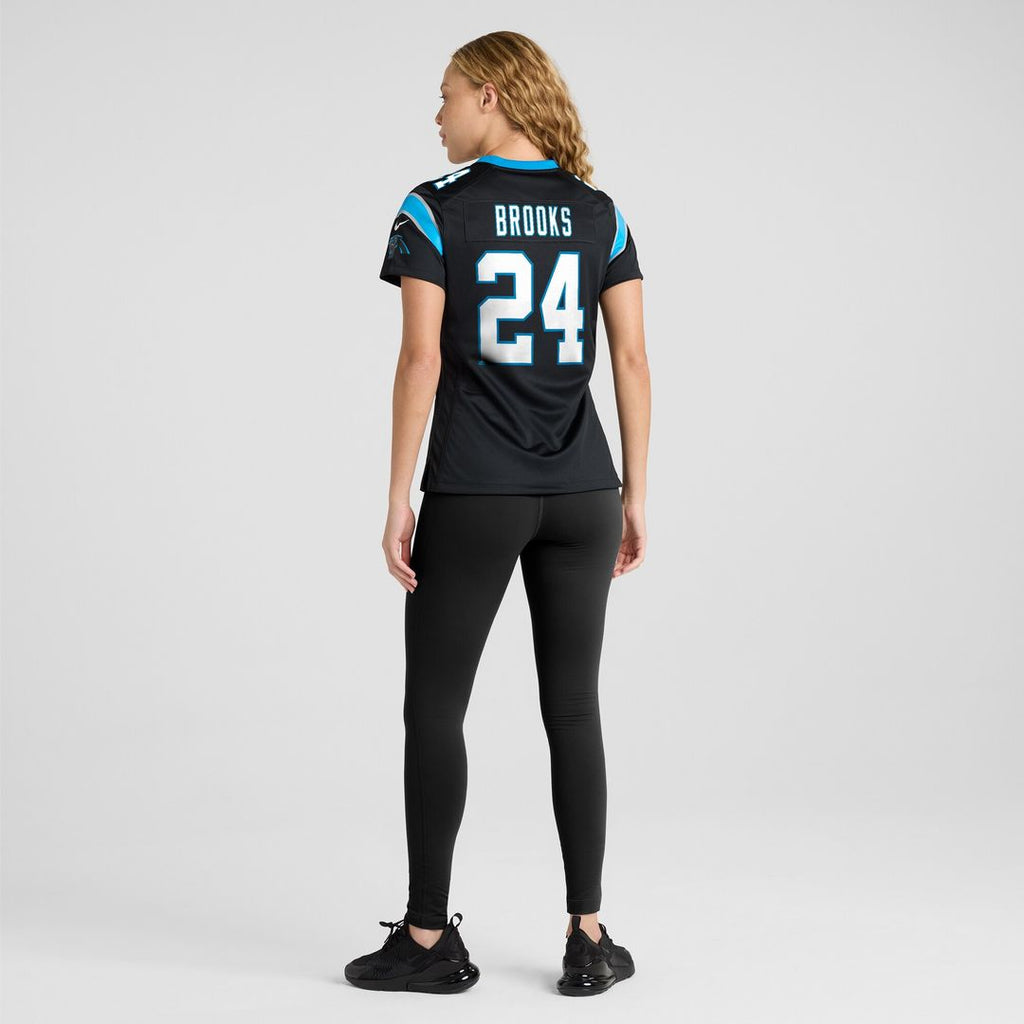 Jonathon Brooks Carolina Panthers Nike Women's Game Jersey - Black