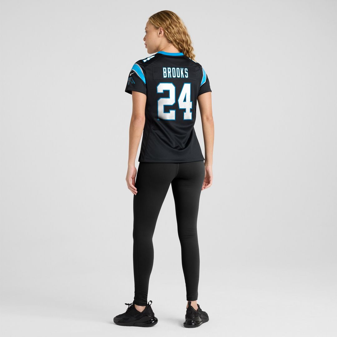 Jonathon Brooks Carolina Panthers Nike Women's Game Jersey - Black