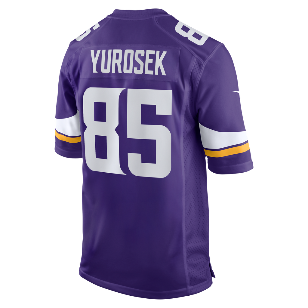 Ben Yurosek Minnesota Vikings Nike Team Game Official Jersey -  Purple
