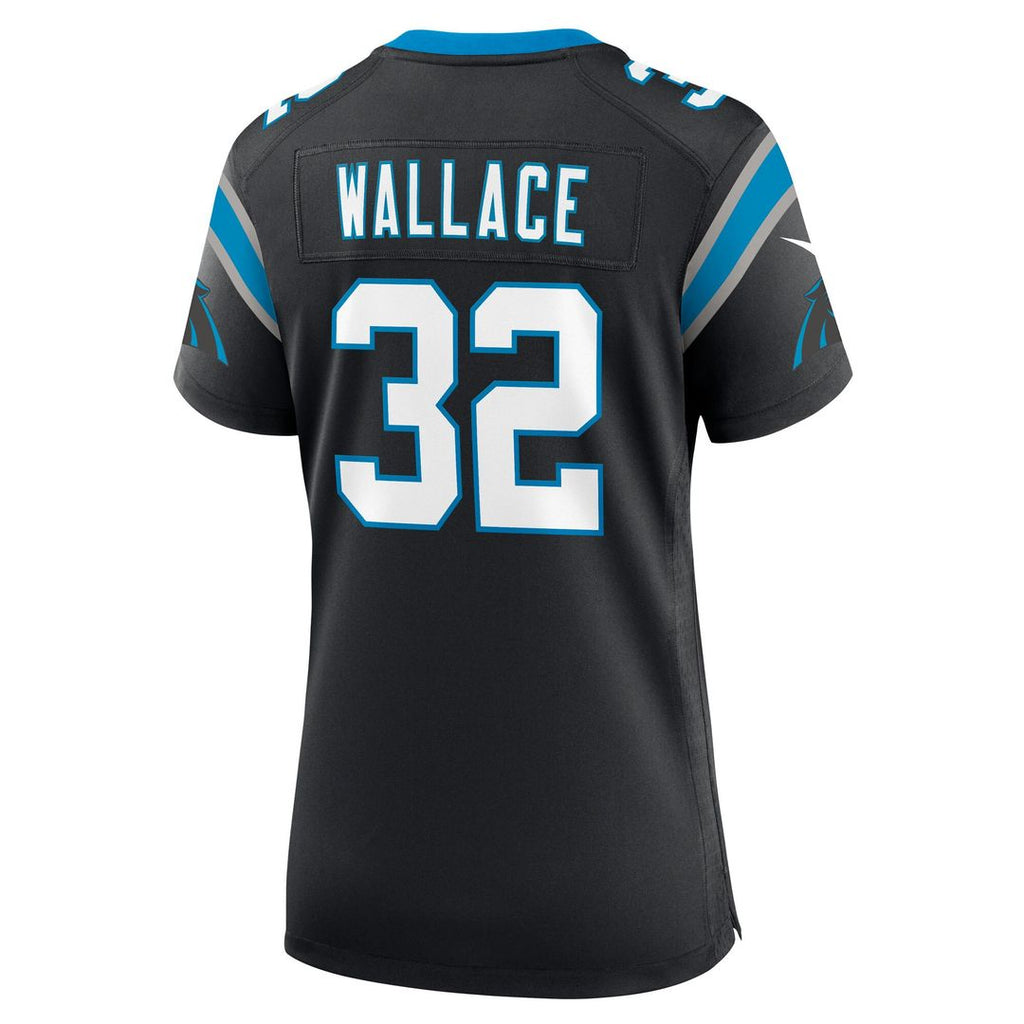Trevin Wallace Carolina Panthers Nike Women's Team Game Official Jersey -  Black