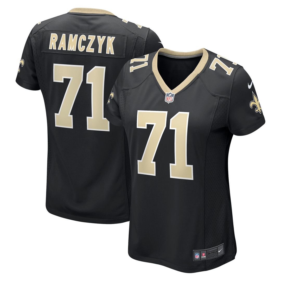 Ryan Ramczyk New Orleans Saints Nike Women's Game Official Jersey - Black