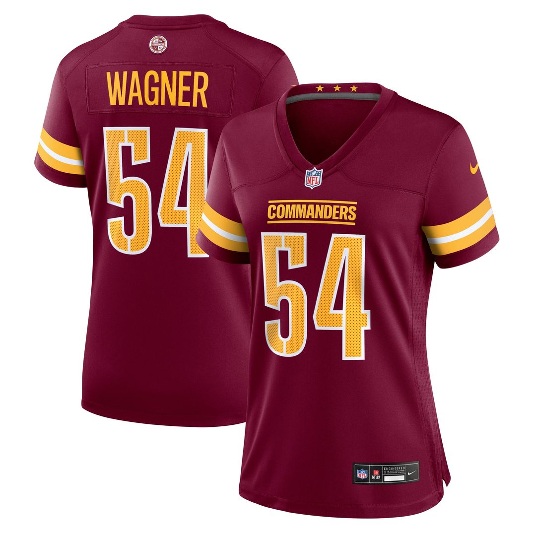 Bobby Wagner Washington Commanders Nike Women's Team Game Official Jersey -  Burgundy