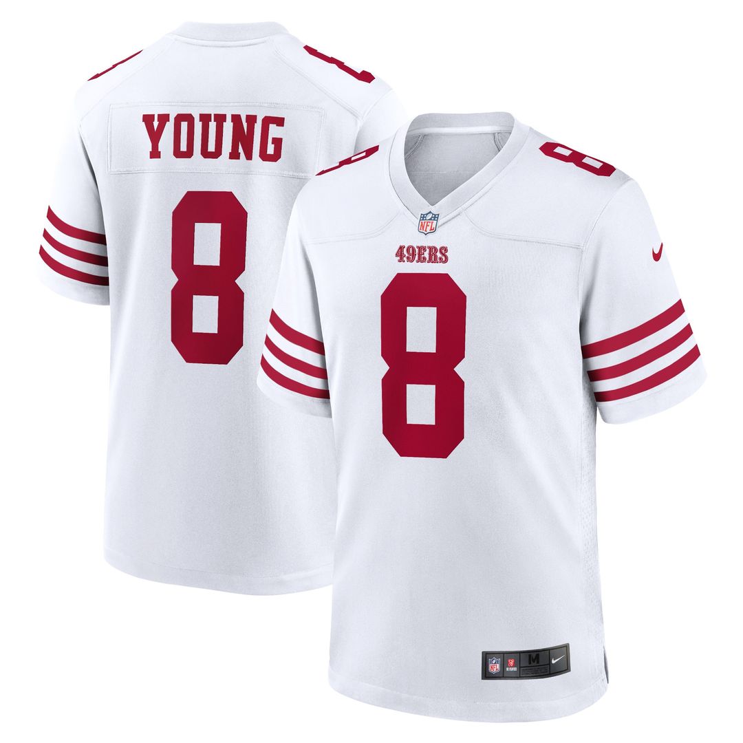 Steve Young San Francisco 49ers Nike Retired Player Game Official Jersey - Scarlet