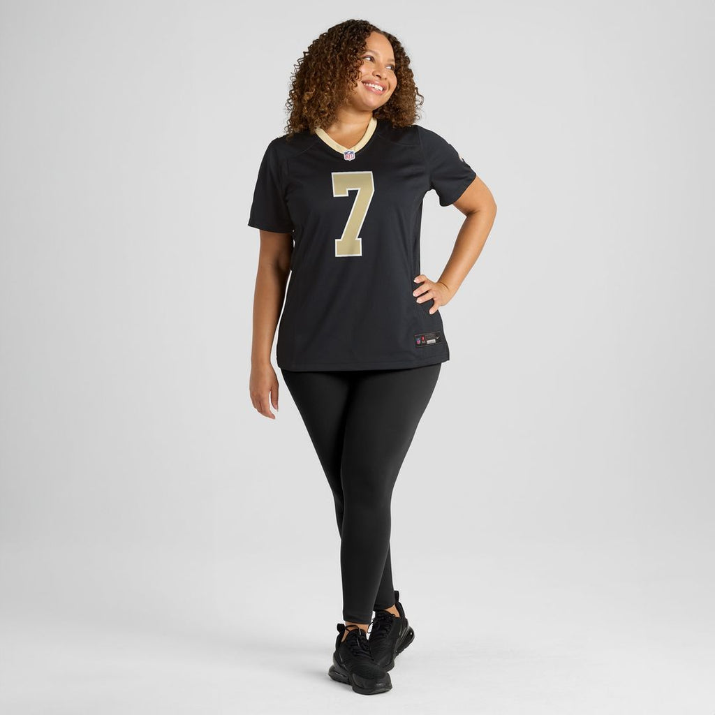 Morten Andersen New Orleans Saints Nike Women's Game Retired Player Official Jersey - Black