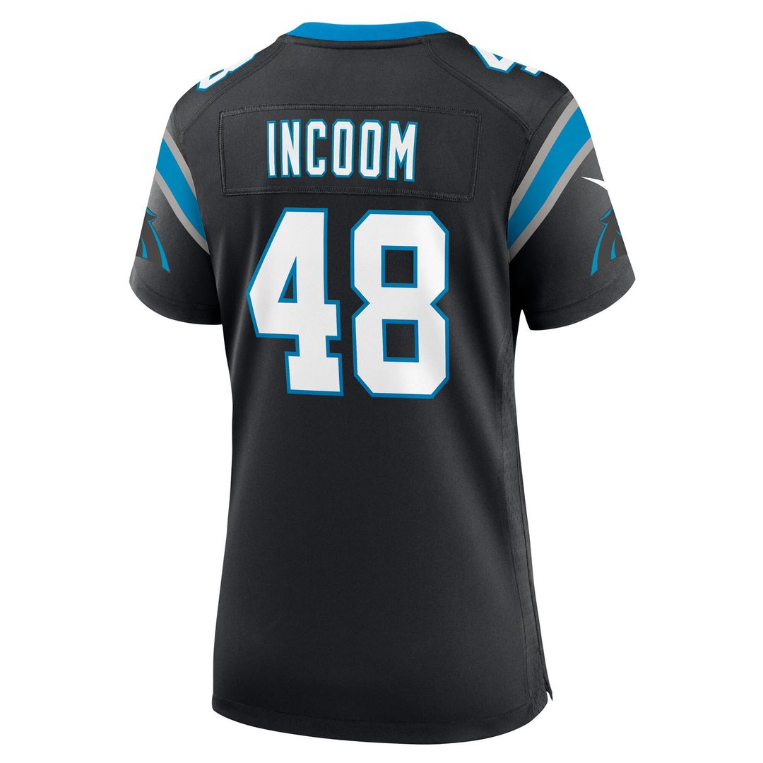 Thomas Incoom Carolina Panthers Nike Women's Team Game Official Jersey -  Black