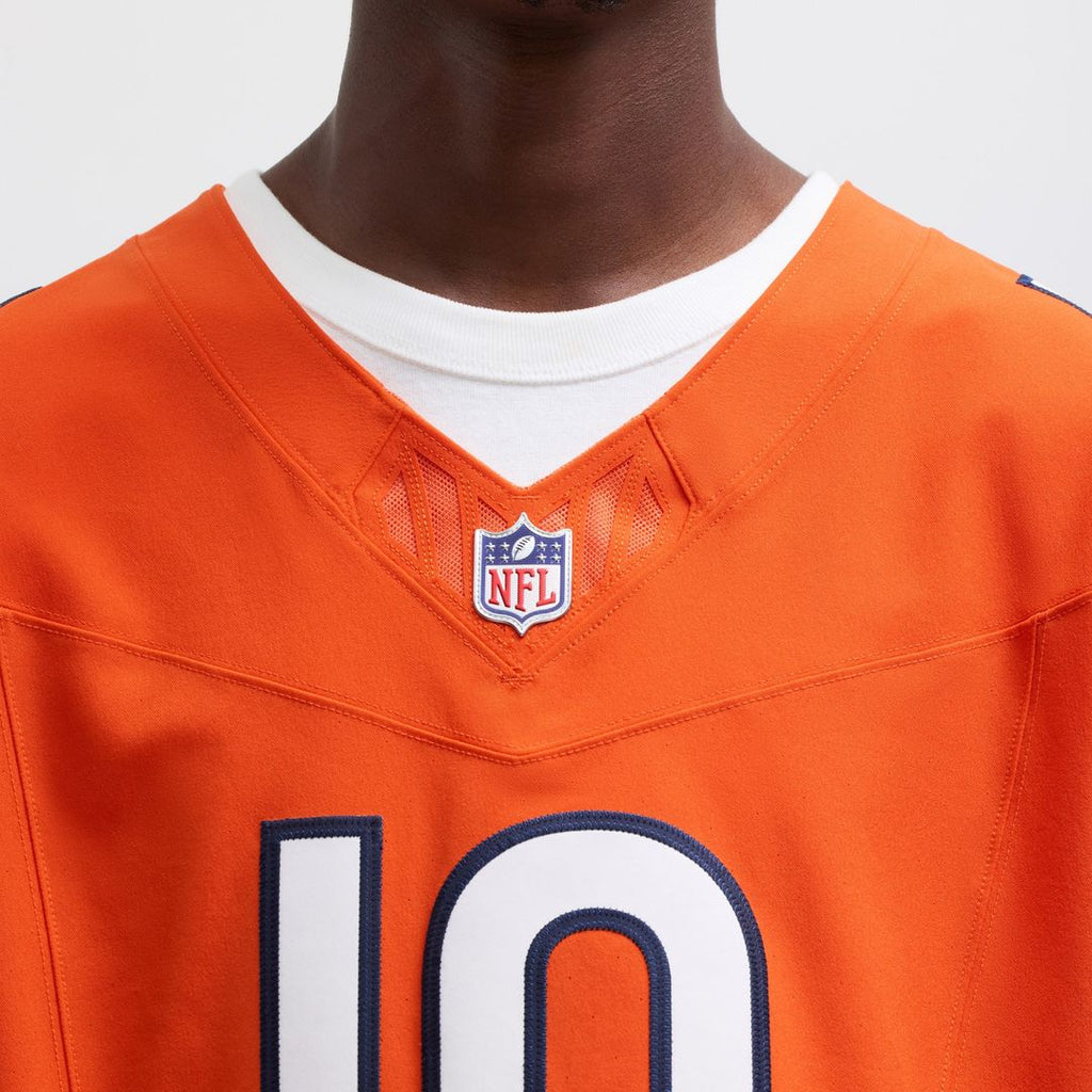 Caleb Williams Chicago Bears Nike Alternate Vapor F.U.S.E. Elite Official Jersey - Orange