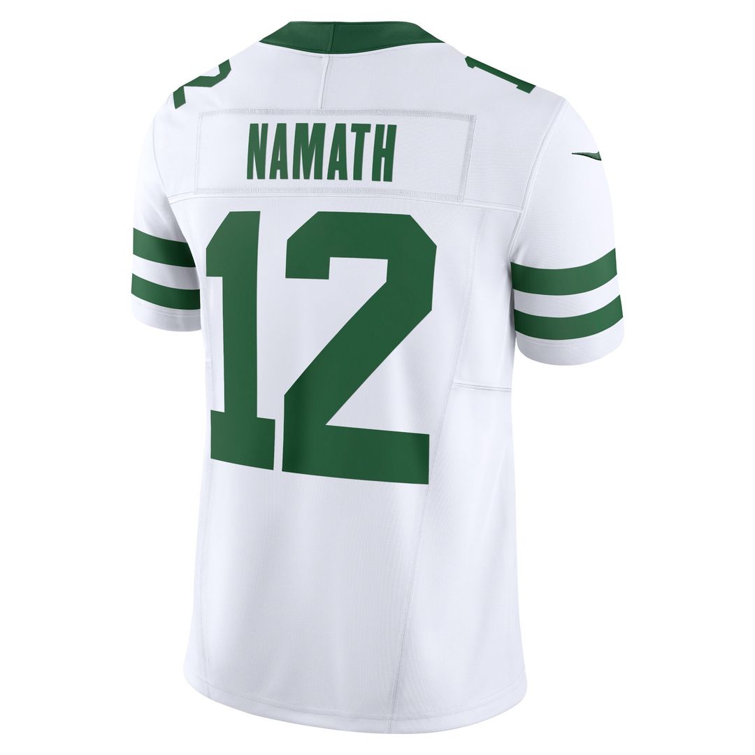 Joe Namath New York Jets Nike Vapor F.U.S.E. Limited Official Jersey - Legacy Green