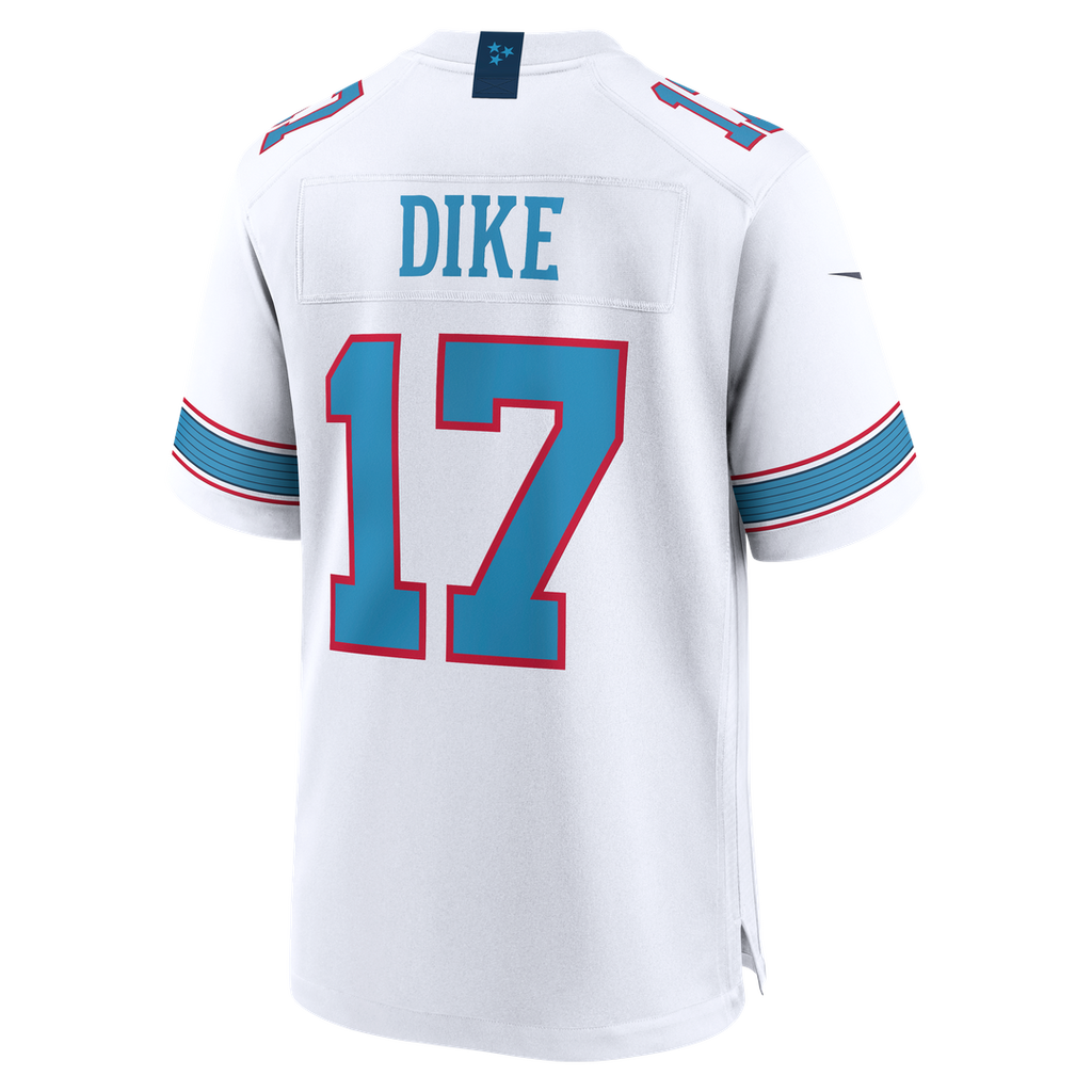 Chimere Dike Tennessee Titans Nike Team Game Official Jersey -  Light Blue