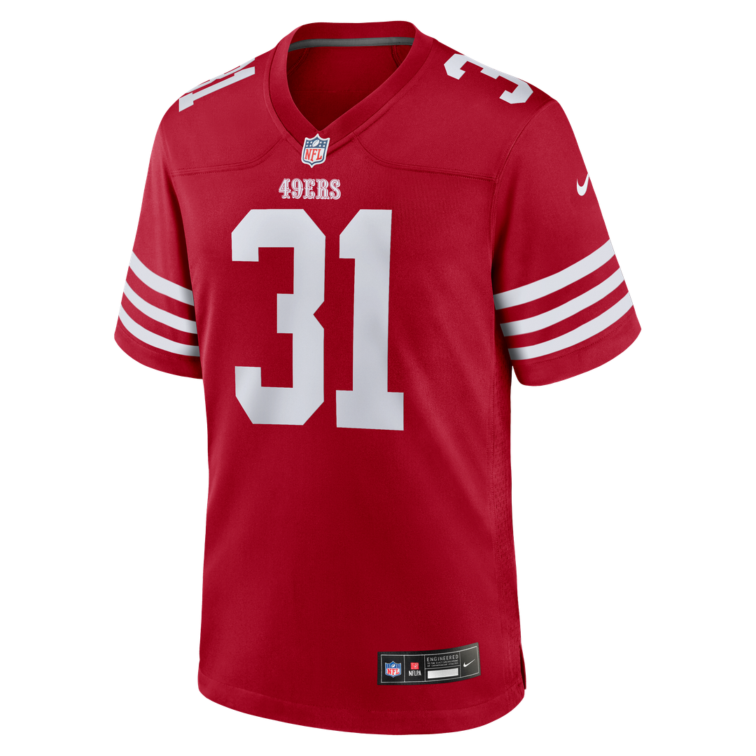 Isaac Guerendo San Francisco 49ers Nike Game Jersey - Scarlet