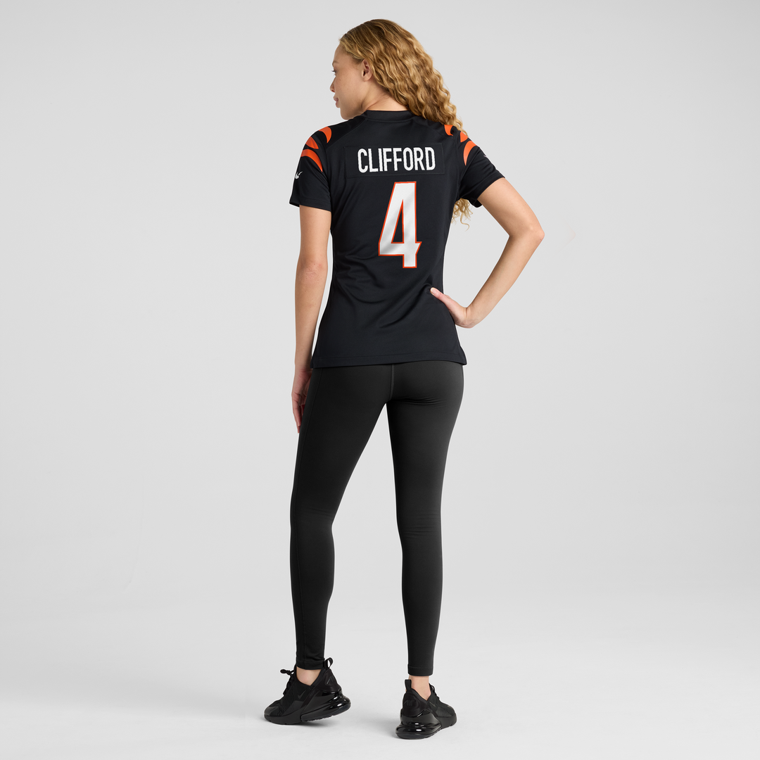 Sean Clifford Cincinnati Bengals Nike Women's Team Game Official Jersey -  Black