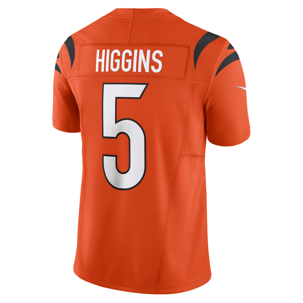 Tee Higgins Cincinnati Bengals Nike Vapor F.U.S.E. Limited Official Jersey - Orange