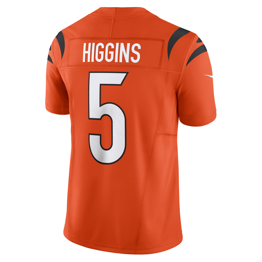 Tee Higgins Cincinnati Bengals Nike Vapor F.U.S.E. Limited Official Jersey - Orange