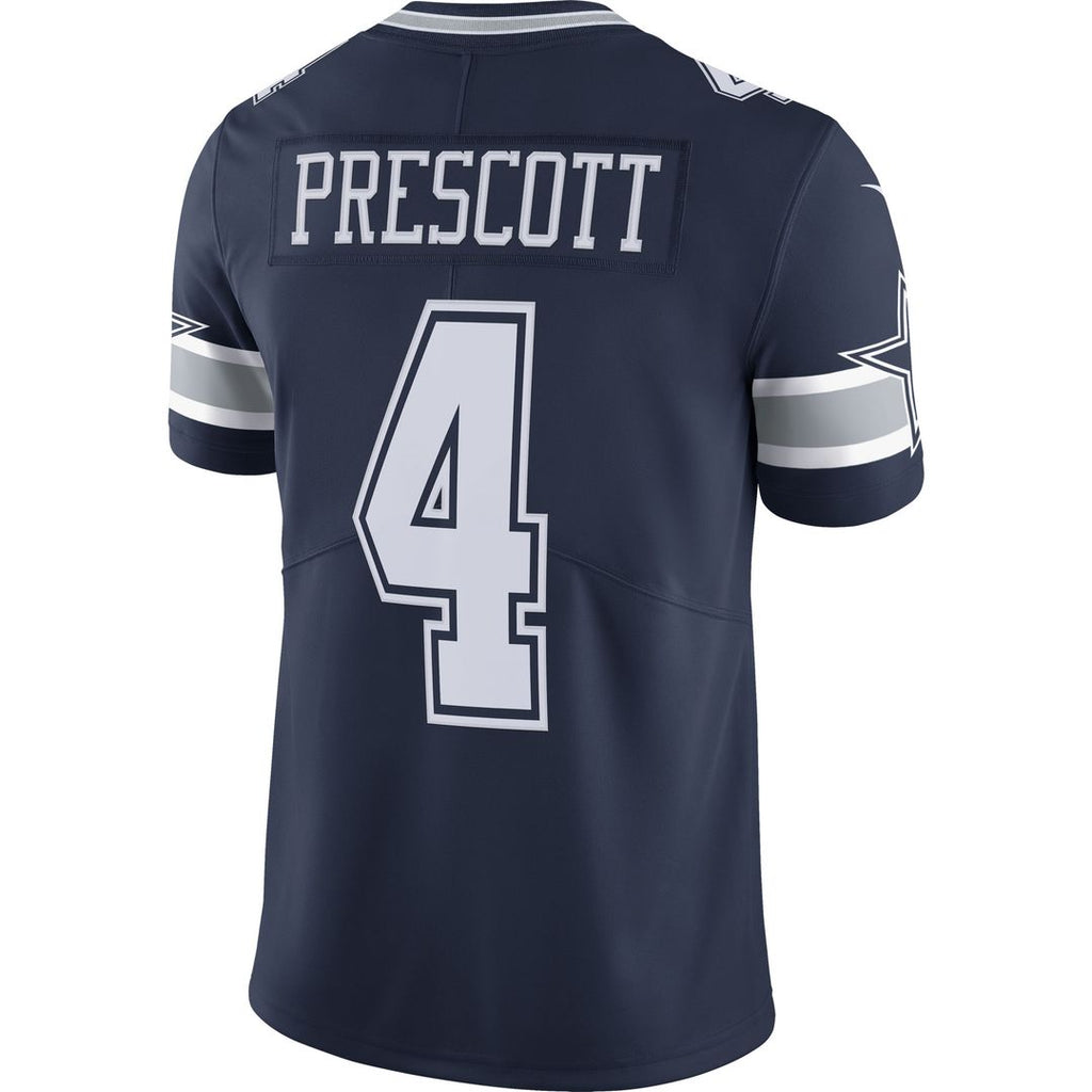 Dak Prescott Dallas Cowboys Nike Vapor Limited Player Official Jersey - Navy