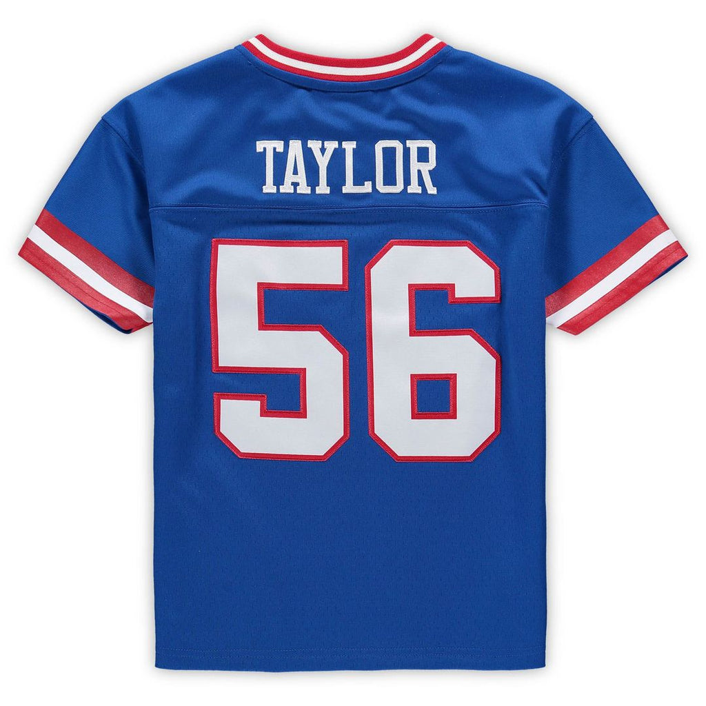 Lawrence Taylor New York Giants Mitchell & Ness Male Preschool Retired Legacy Official Jersey - Royal