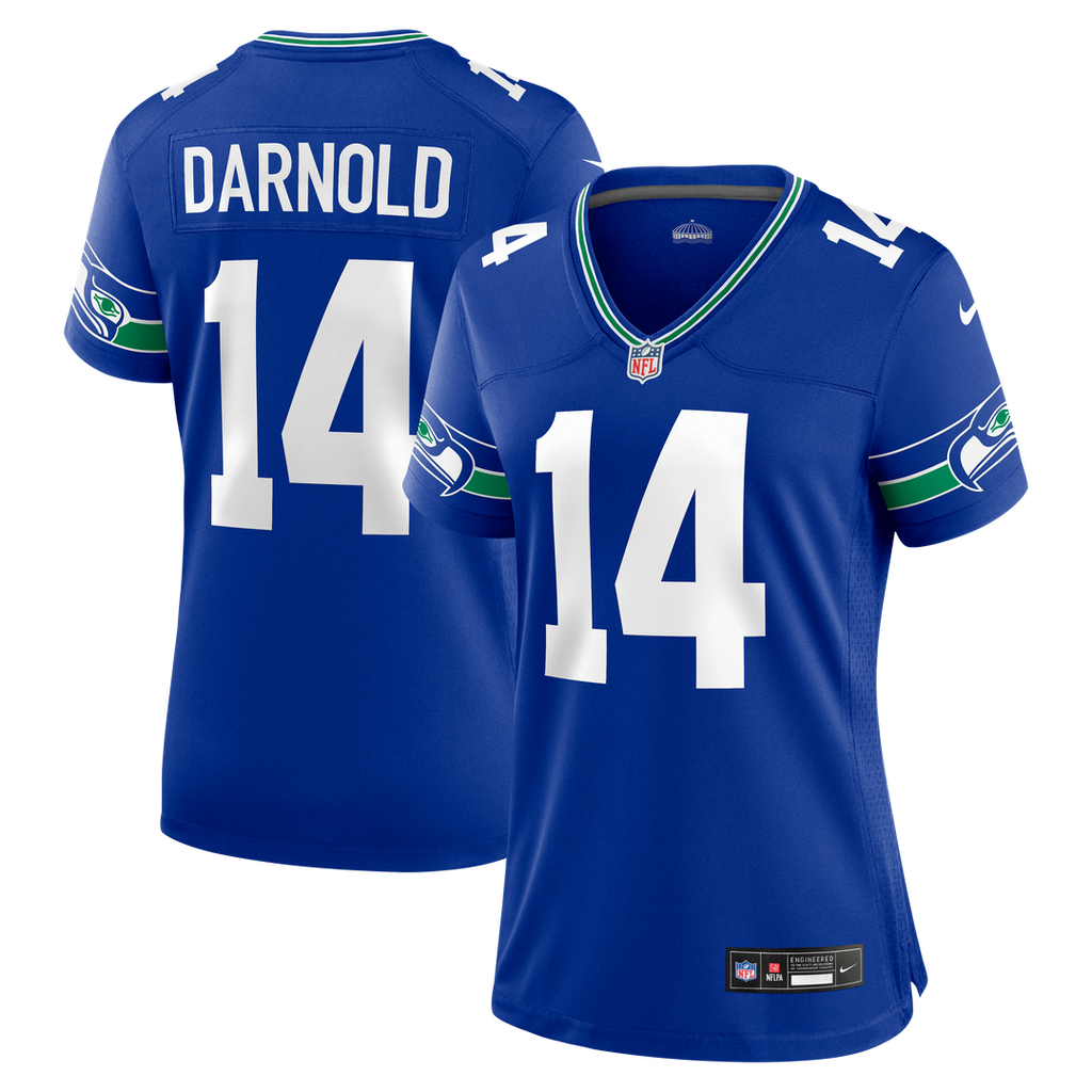 Sam Darnold Seattle Seahawks Nike Women's Alternate Game Official Jersey -  Royal