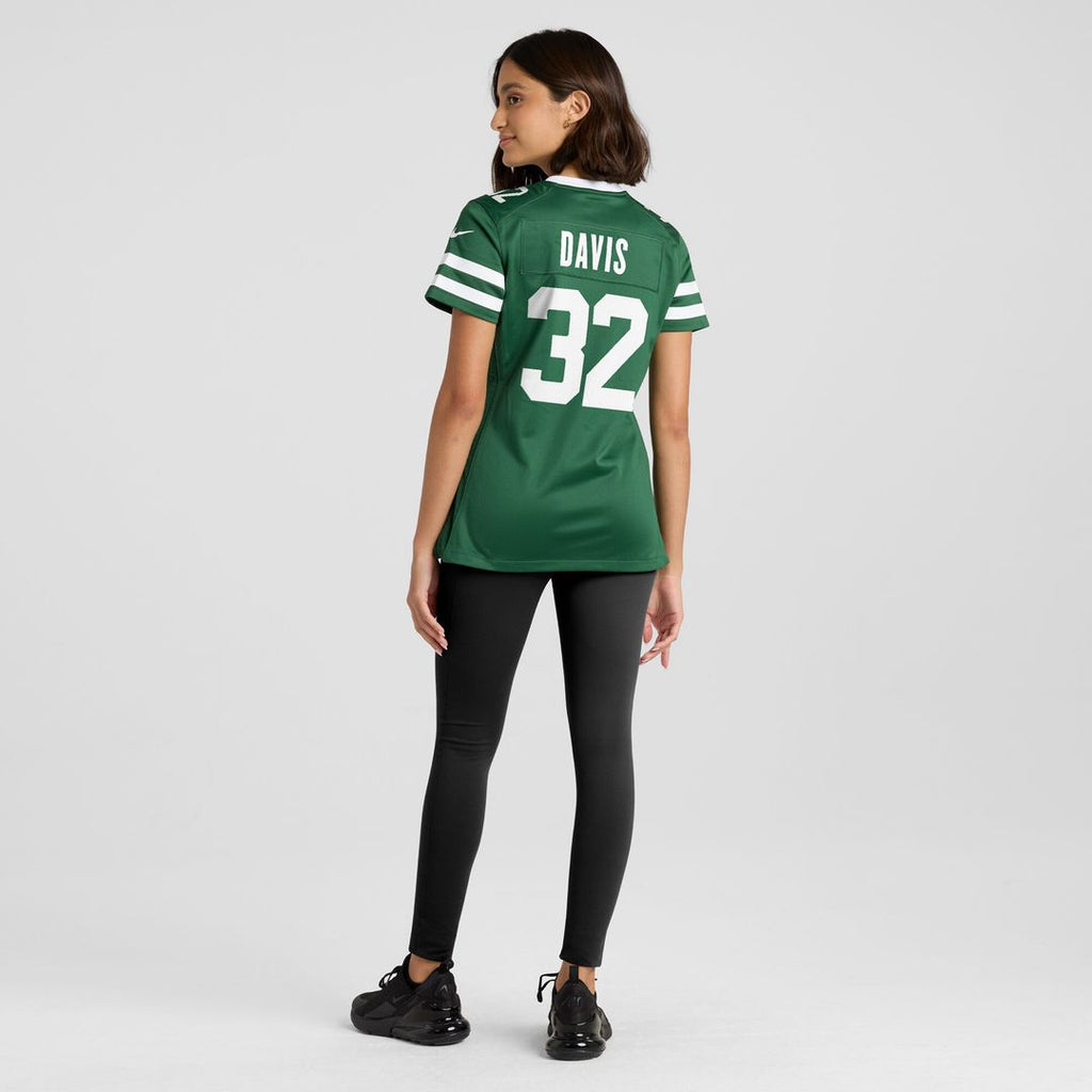 Isaiah Davis New York Jets Nike Women's Game Official Jersey - Legacy Green