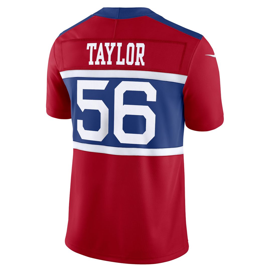 Lawrence Taylor New York Giants Nike Alternate Vapor F.U.S.E. Retired Player Limited Official Jersey - Century Red