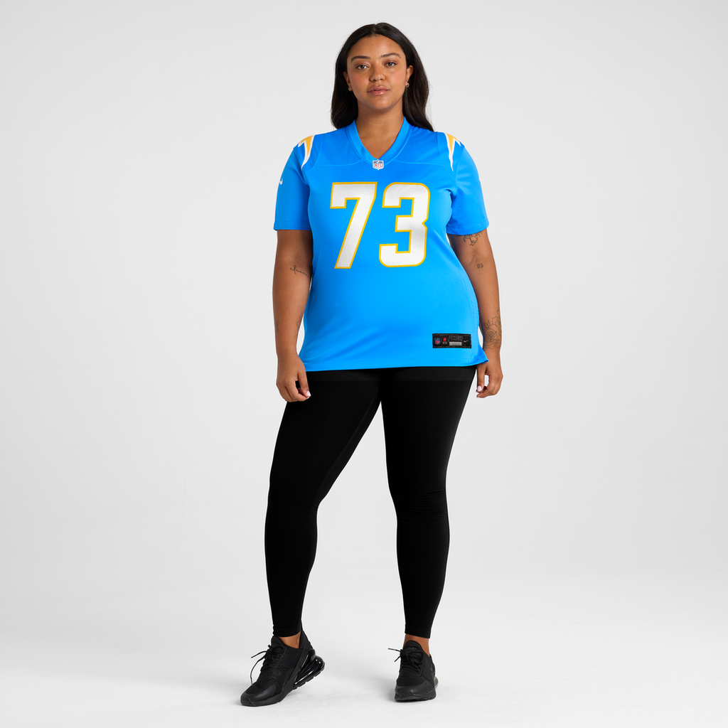 Alex Harkey Los Angeles Chargers Nike Women's Team Game Jersey - Powder Blue