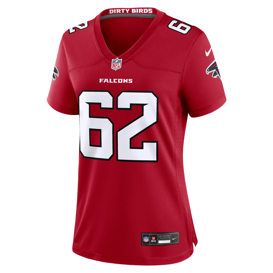 Corey Levin Atlanta Falcons Nike Women's Team Game Official Jersey -  Red