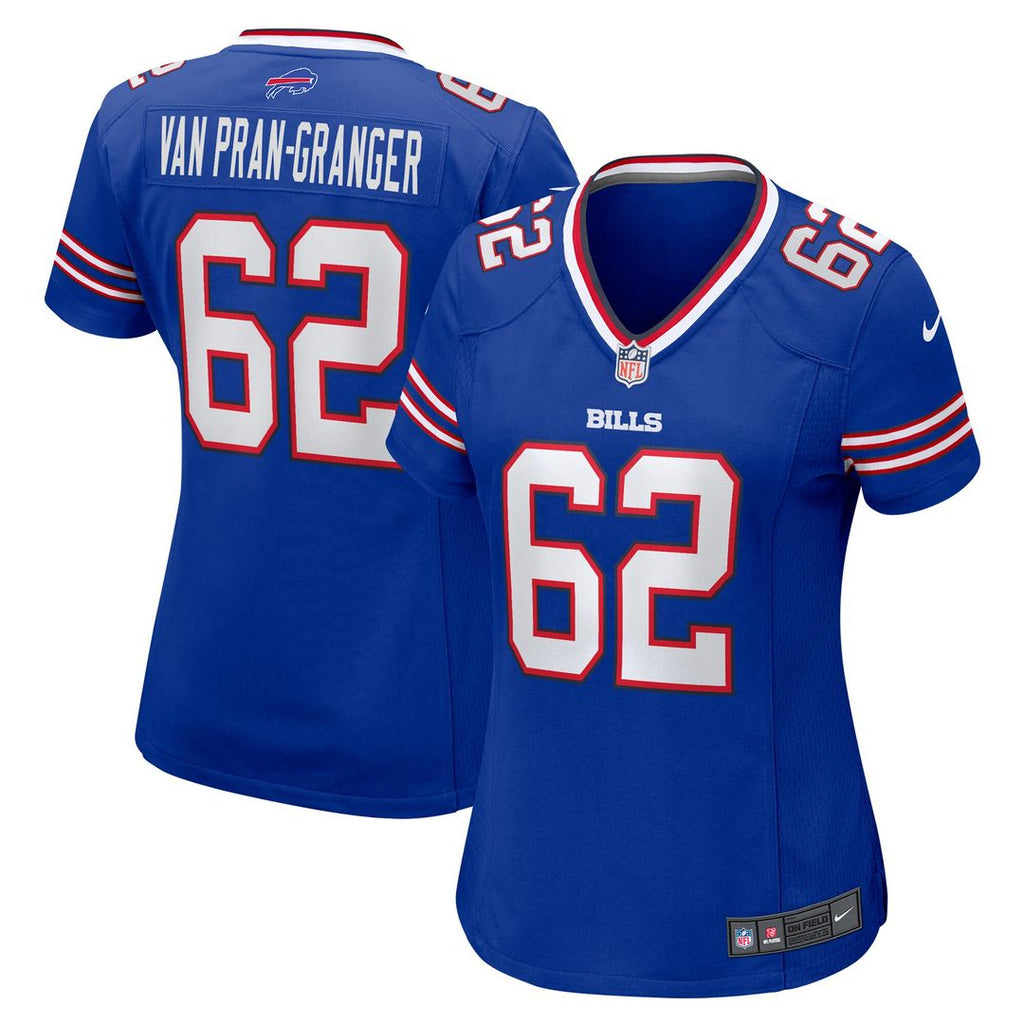 Sedrick Van Pran-Granger Buffalo Bills Nike Women's Game Jersey - Royal