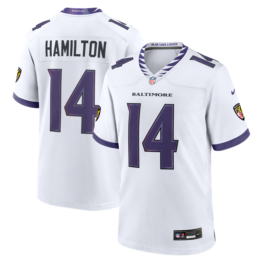 Kyle Hamilton Baltimore Ravens Nike Alternate Game Jersey - Purple