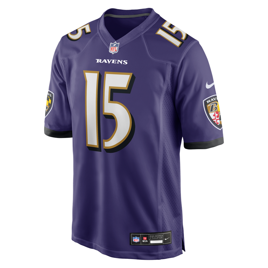 Cooper Rush Baltimore Ravens Nike Team Game Jersey - Purple