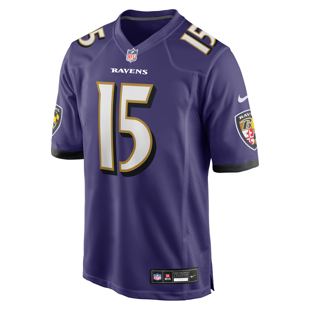Cooper Rush Baltimore Ravens Nike Team Game Jersey - Purple