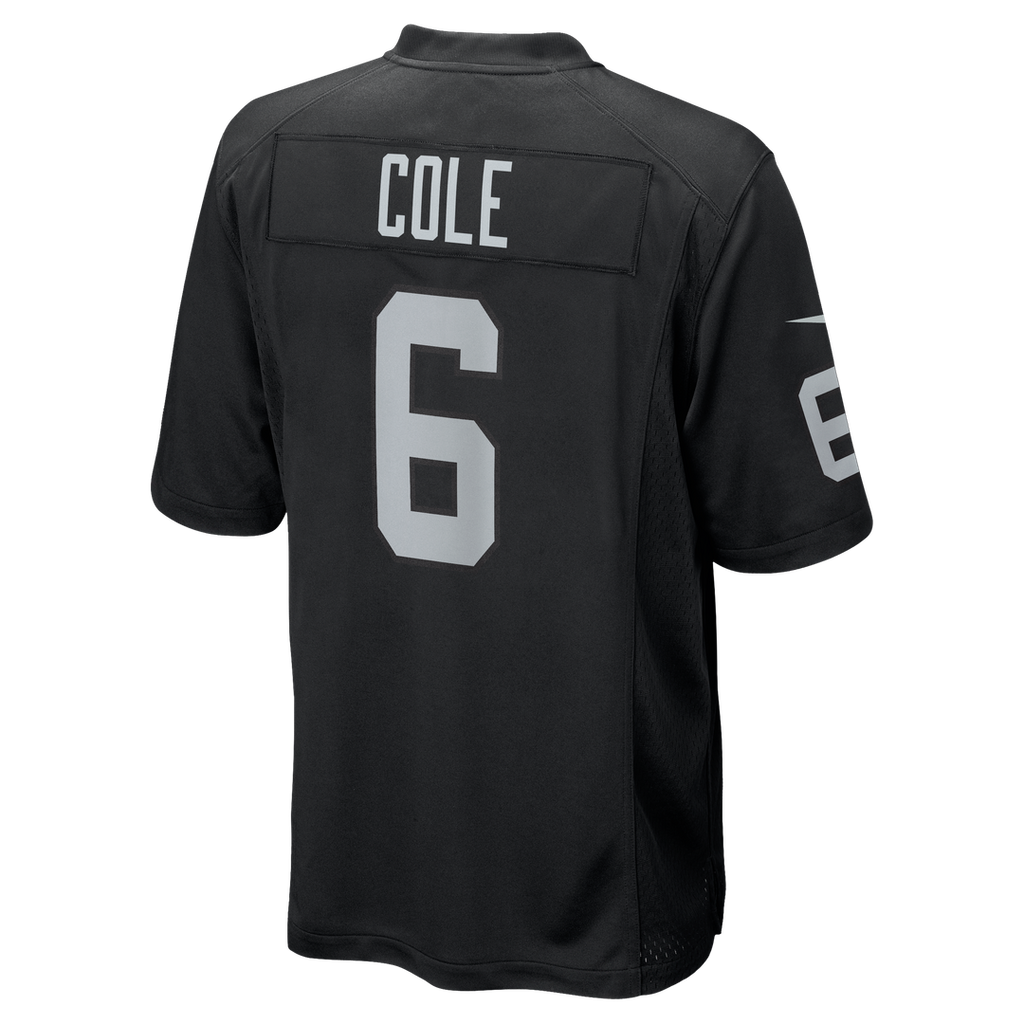 AJ Cole Las Vegas Raiders Nike Game Official Jersey - Black
