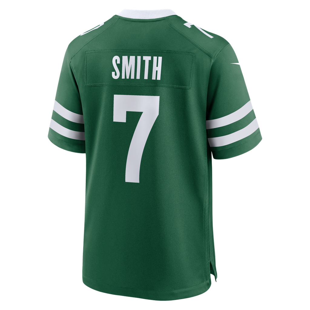 Geno Smith New York Jets Nike Game Official Jersey - Legacy Green