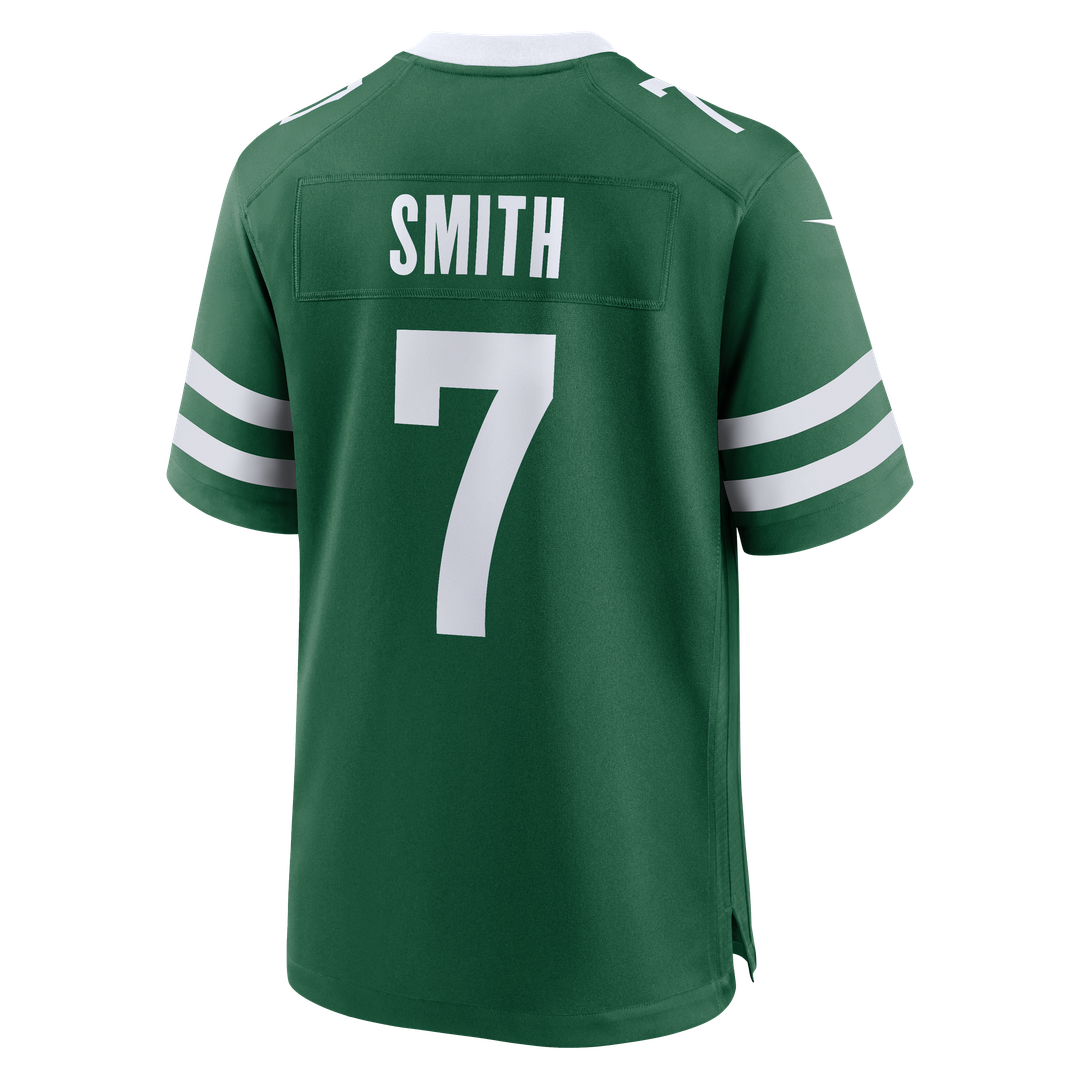 Geno Smith New York Jets Nike Game Official Jersey - Legacy Green