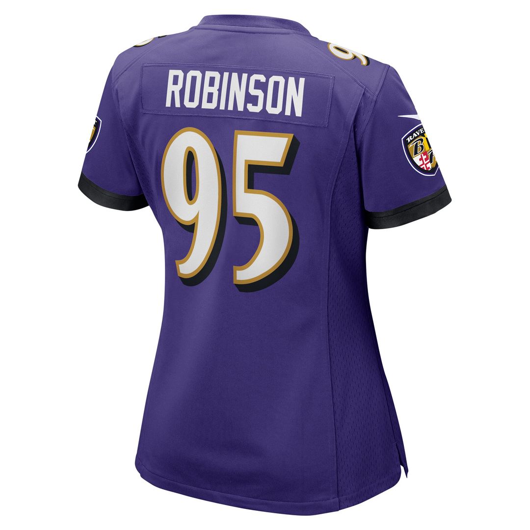 Tavius Robinson Baltimore Ravens Nike Women's  Game Official Jersey -  Purple