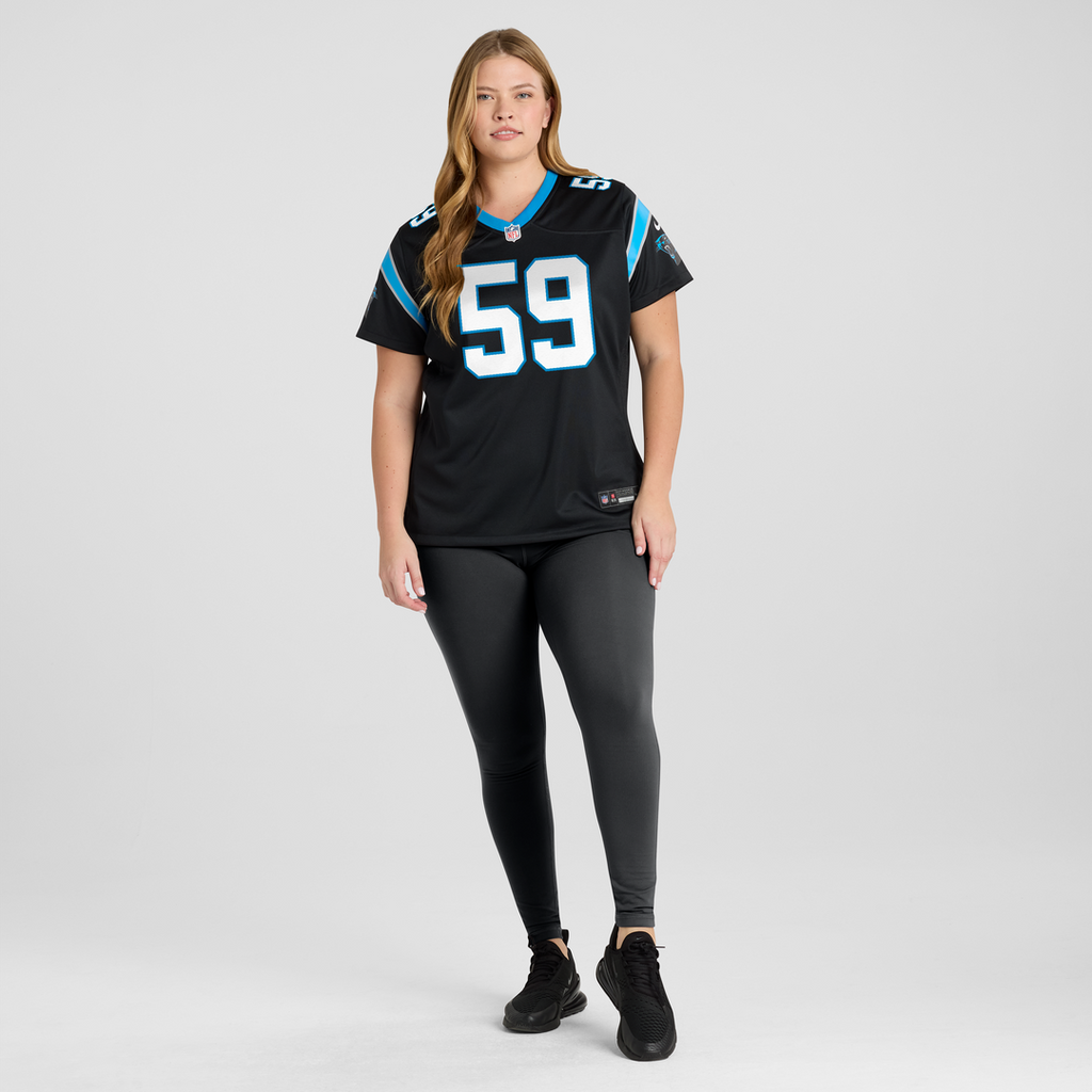 Luke Kuechly Carolina Panthers Nike Women's Team Game Jersey - Black