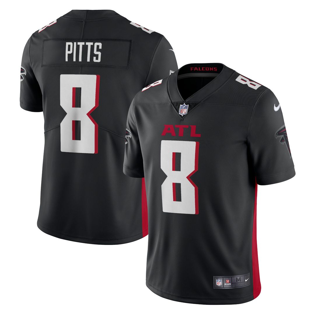 Kyle Pitts Atlanta Falcons Nike Vapor Limited Official Jersey - Black