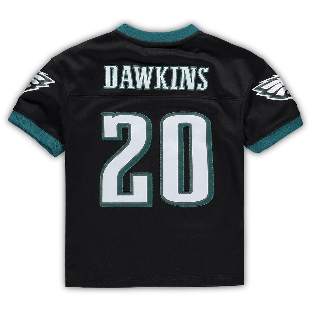 Brian Dawkins Philadelphia Eagles Mitchell & Ness Toddler 2004 Retired Legacy Official Jersey - Black