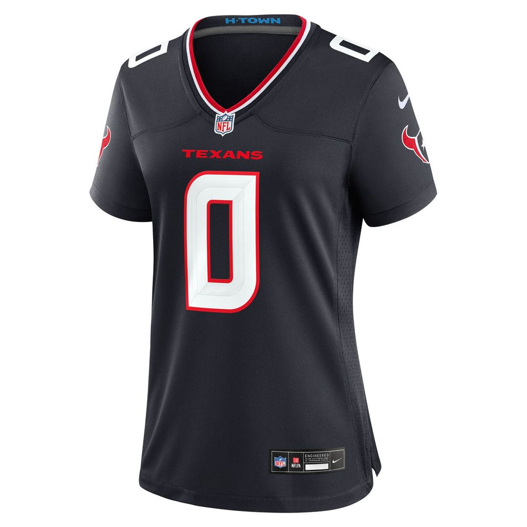 Azeez Al-Shaair Houston Texans Nike Women's Team Game Jersey - Navy
