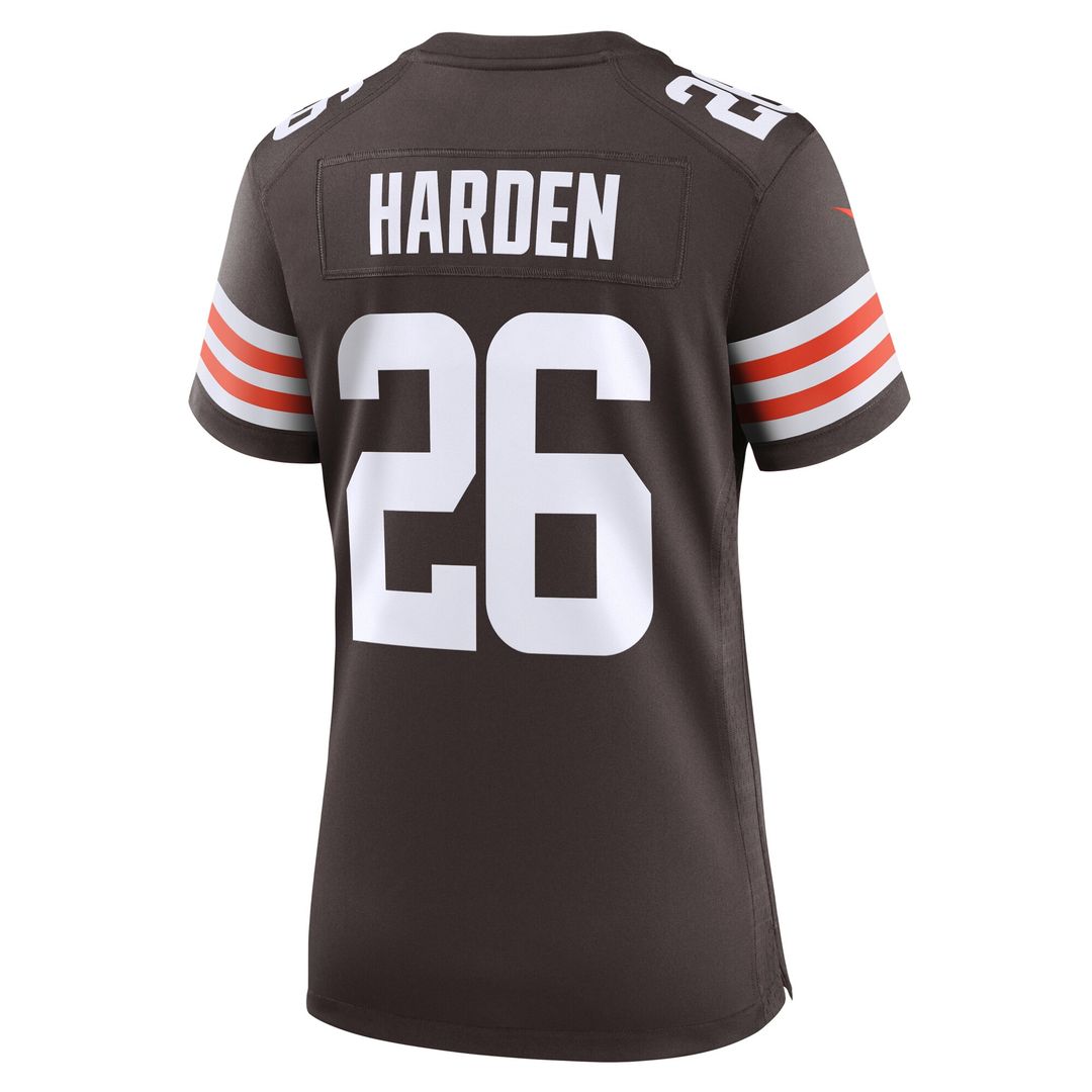 Myles Harden Cleveland Browns Nike Women's Game Jersey - Brown