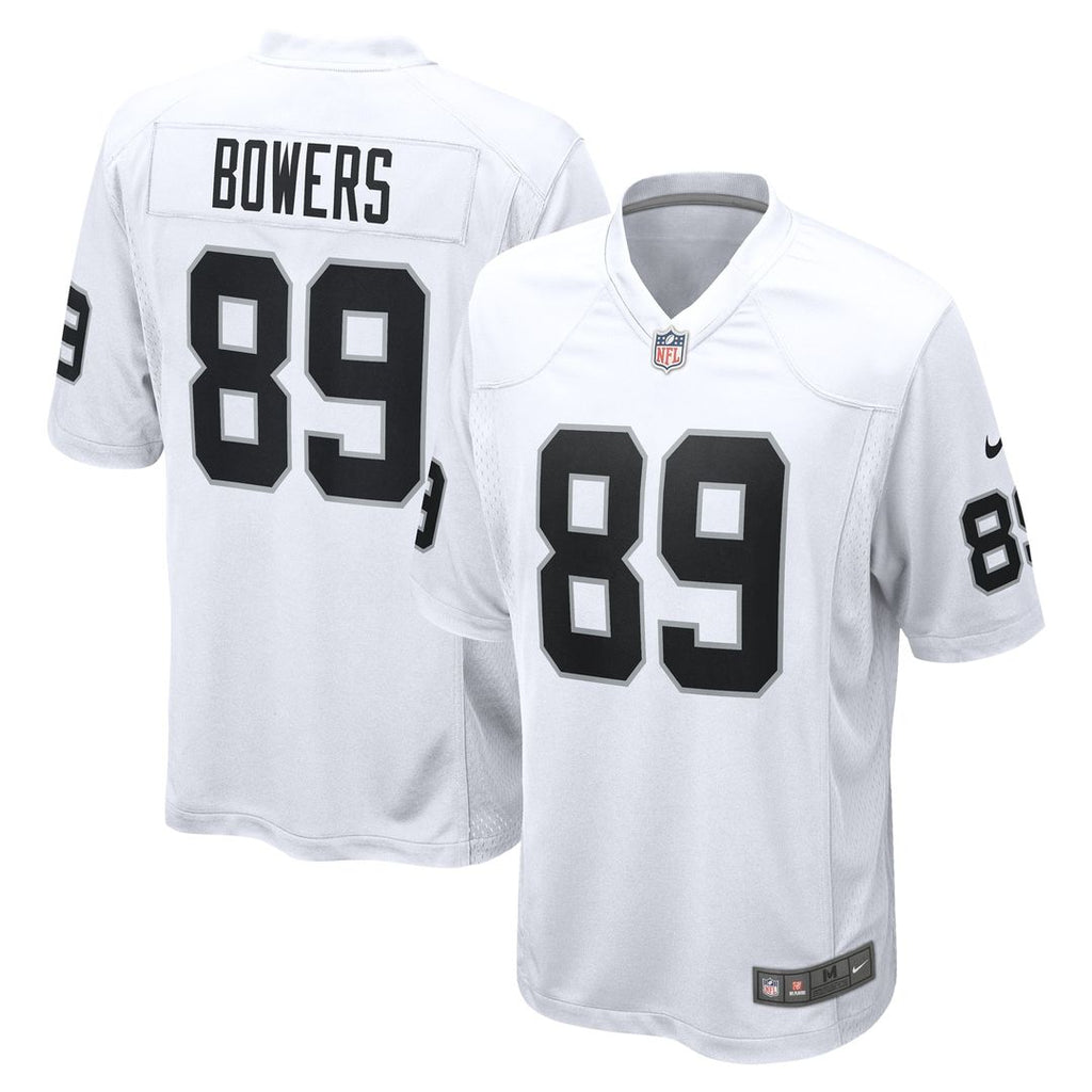 Brock Bowers Las Vegas Raiders Nike Game Official Jersey -  White