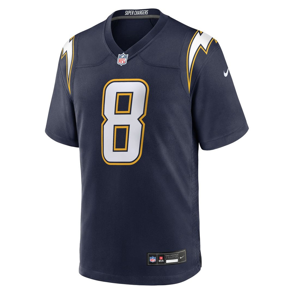 Omarion Hampton Los Angeles Chargers Nike Game Player Official Jersey - Powder Blue