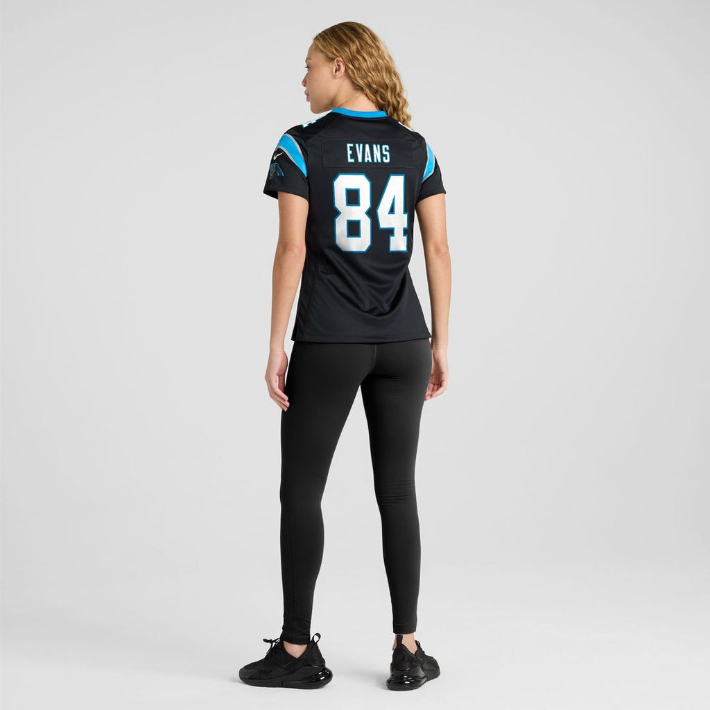 Mitchell Evans Carolina Panthers Nike Women's Team Game Official Jersey -  Black