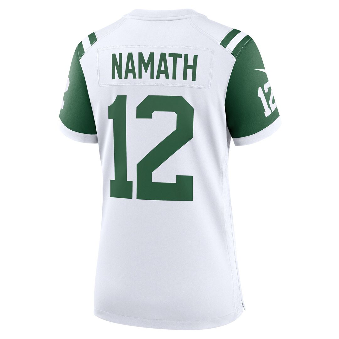 Joe Namath New York Jets Nike Women's Retired Player Alternate Game Official Jersey - Legacy Black