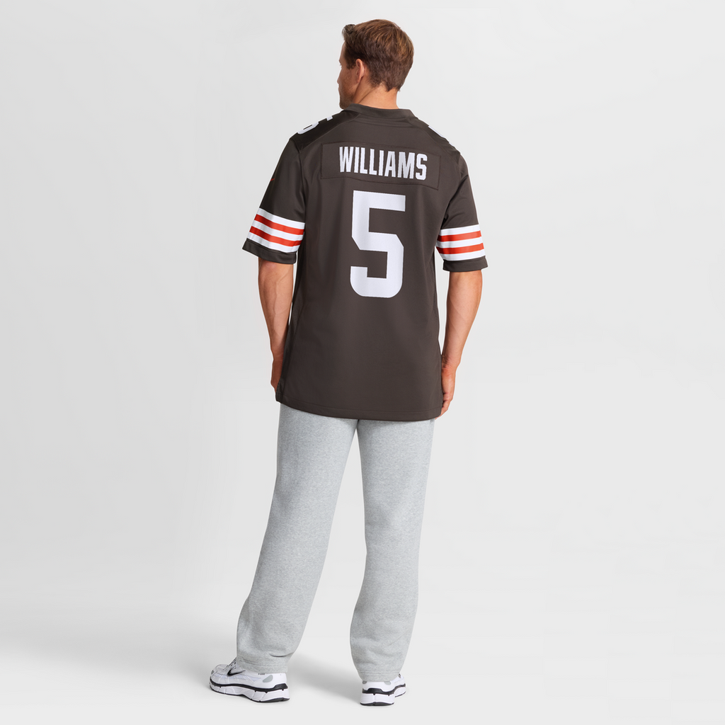 Quincy Williams Cleveland Browns Nike Team Game Official Jersey -  Brown