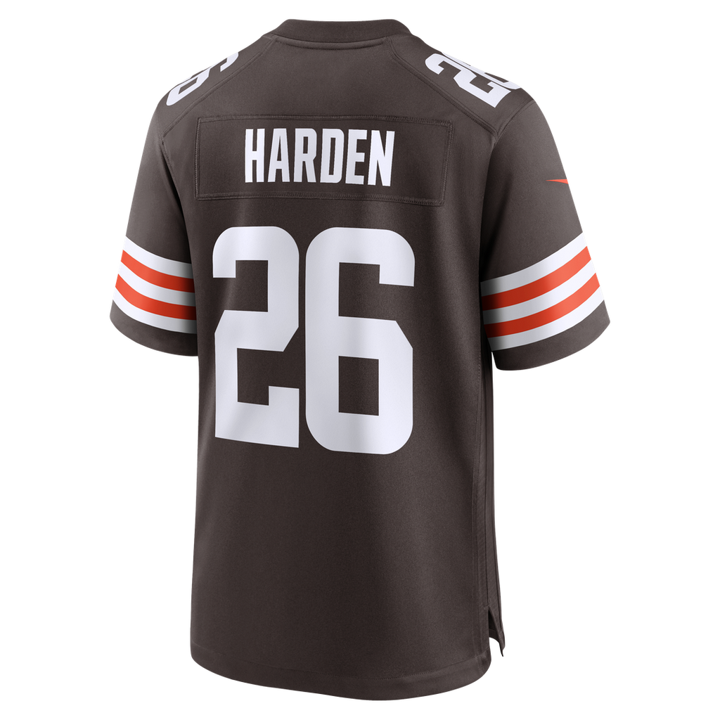 Myles Harden Cleveland Browns Nike Team Game Jersey - Brown