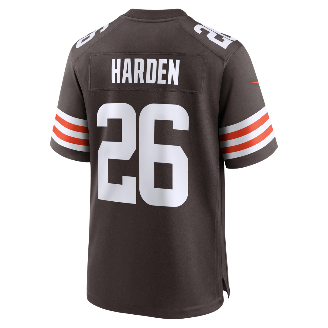 Myles Harden Cleveland Browns Nike Team Game Jersey - Brown