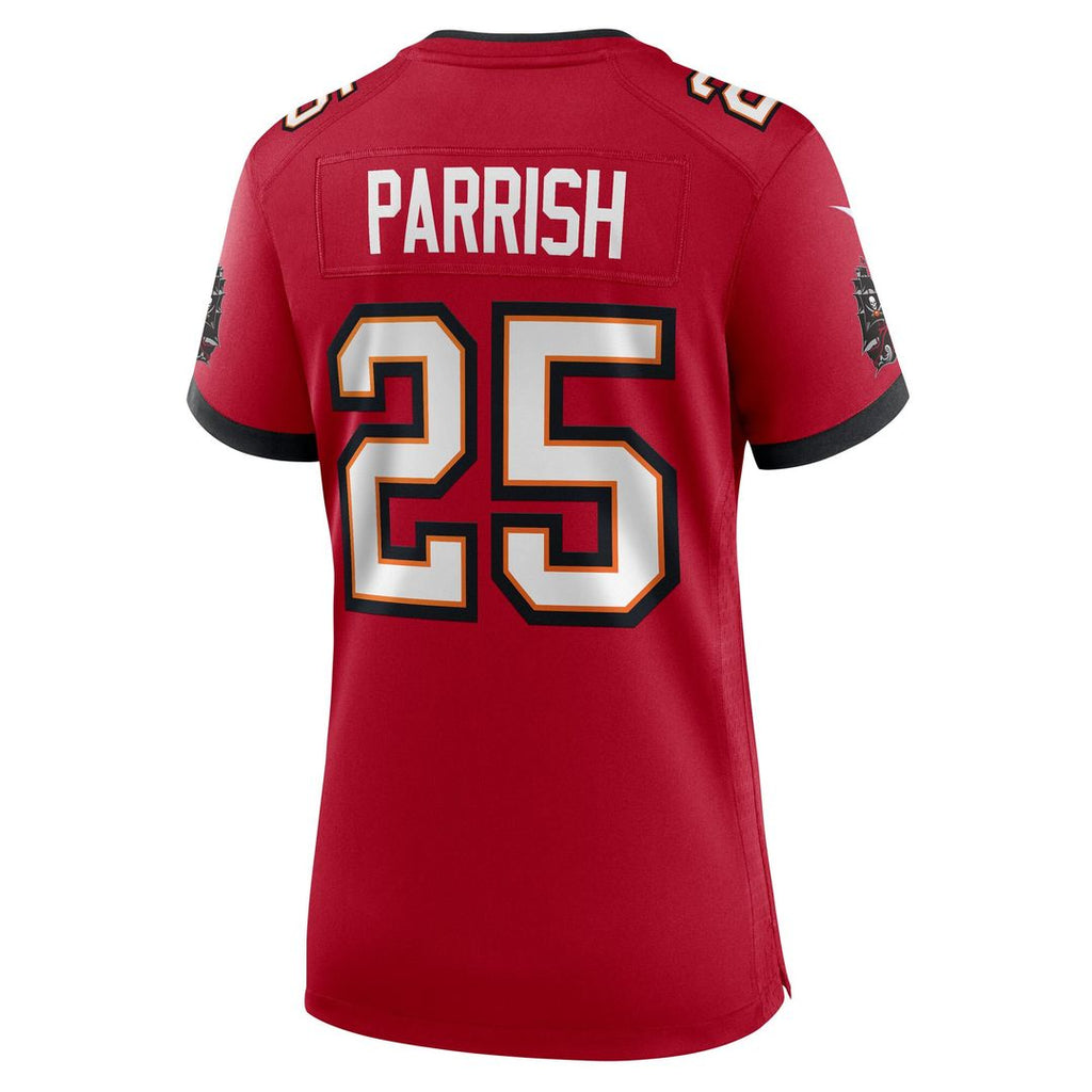 Jacob Parrish Tampa Bay Buccaneers Nike Women's Team Game Official Jersey -  Red