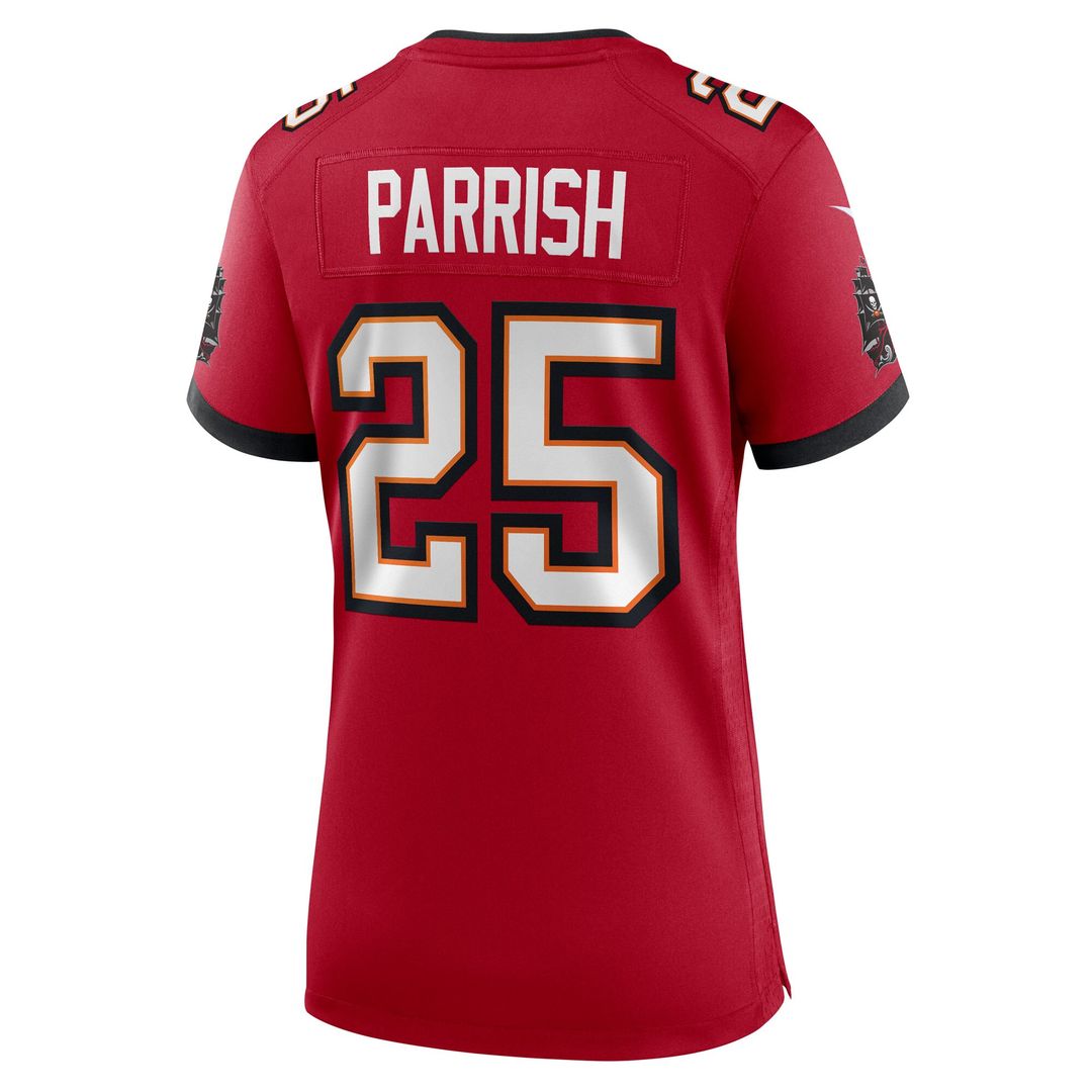 Jacob Parrish Tampa Bay Buccaneers Nike Women's Team Game Official Jersey -  Red