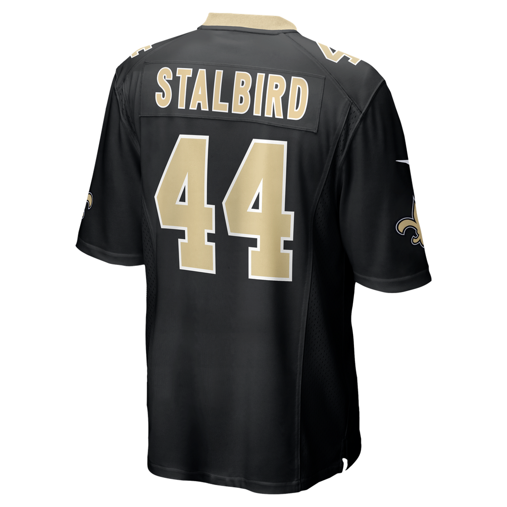 Isaiah Stalbird New Orleans Saints Nike Team Game Official Jersey -  Black