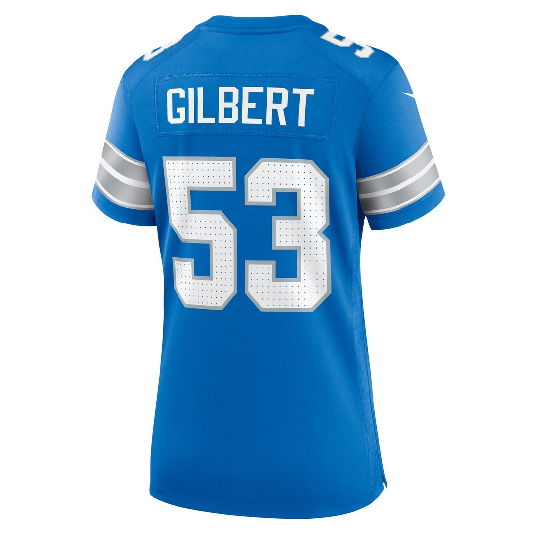 DaRon Gilbert Detroit Lions Nike Women's Game Official Jersey -  Blue