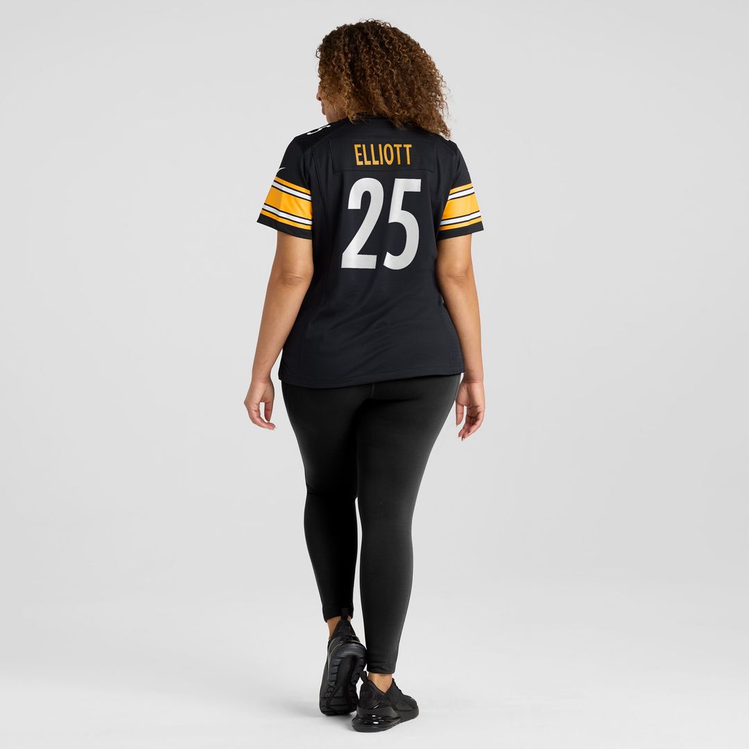 DeShon Elliott Pittsburgh Steelers Nike Women's Team Game Jersey - Black