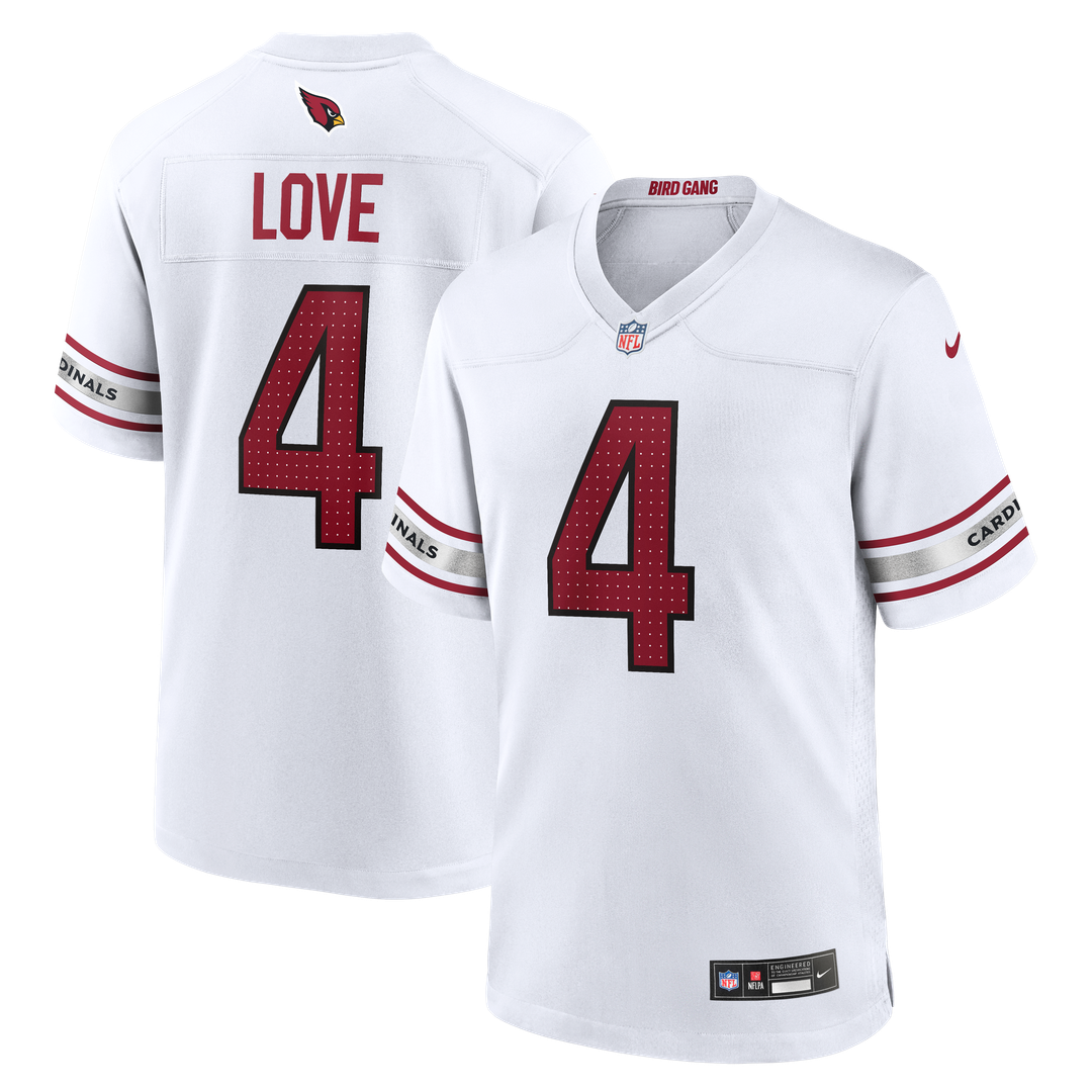 Jeremiyah Love Arizona Cardinals Nike Alternate Game Player Jersey - Black